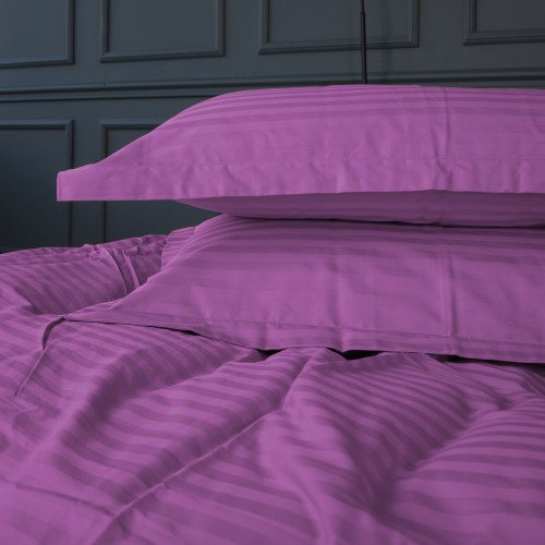 Постільна білизна Satin Stripe 30-0009 Purple - 5