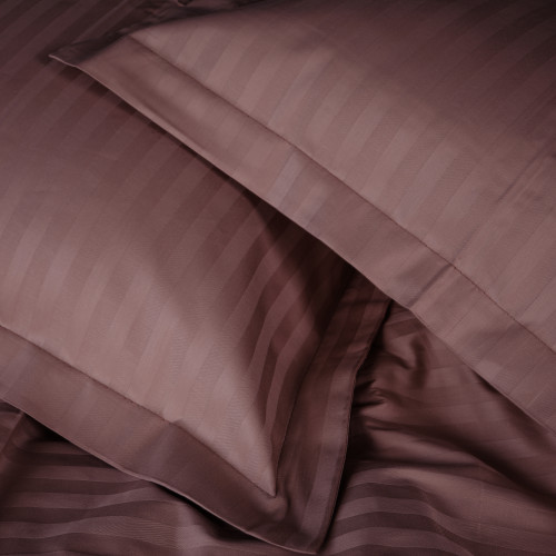 Постільна білизна Satin Stripe 30-0008 Smoky Pink - 4