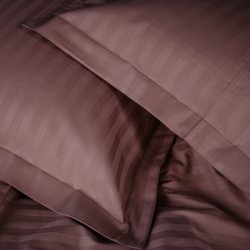 Простынь Satin Stripe 30-0008 Smoky Pink - 4