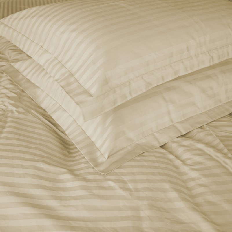 Постельное белье Satin Stripe 30-0002 Soft Yellow - 6