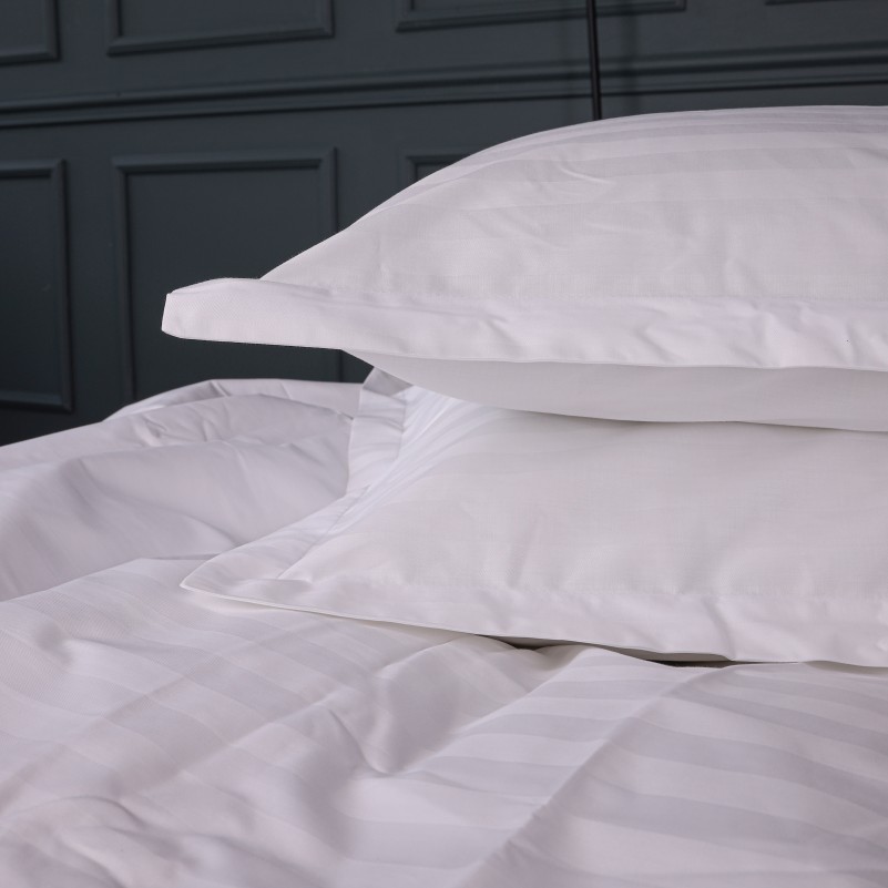 Простынь Satin Stripe 30-0001 White - 5