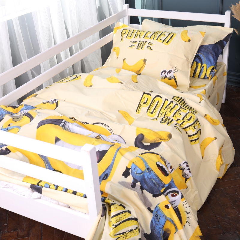 Простирадло Бязь Kids Time 17-0808 Minions and bananas - 3