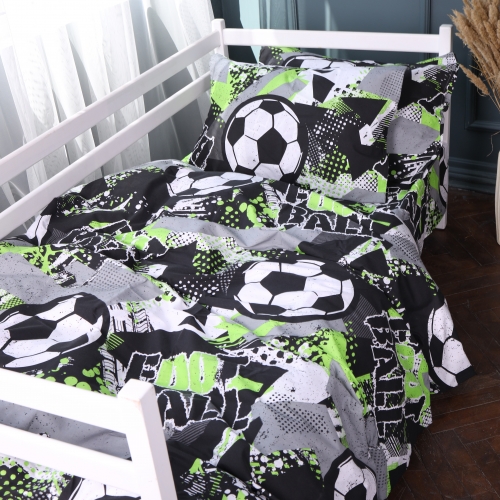 Комплект постільної білизни Бязь Kids Time 17-0837 Urban football - 2