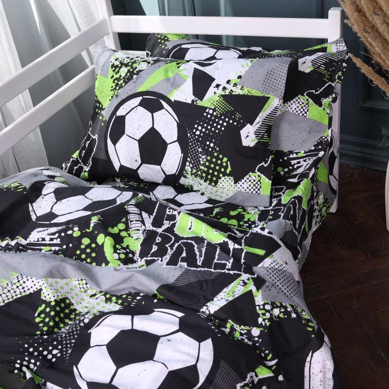 Простирадло Бязь Kids Time 17-0837 Urban football - 1