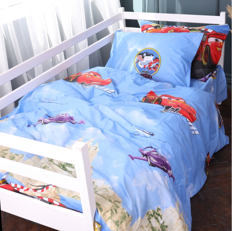Підковдра Бязь Kids Time 17-0798 McQueen Cars - 3