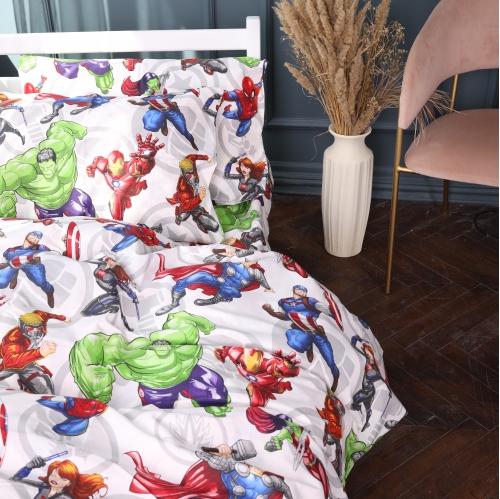 Комплект постільної білизни Бязь Kids Time 17-0823 Hero Force - 2