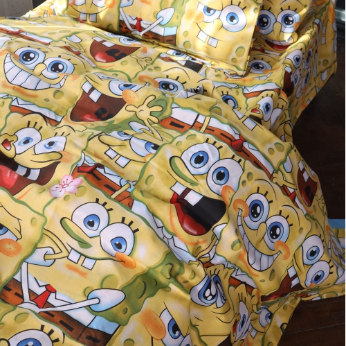Простынь Бязь Kids Time 17-0804 Funny Sponge Bob - 2