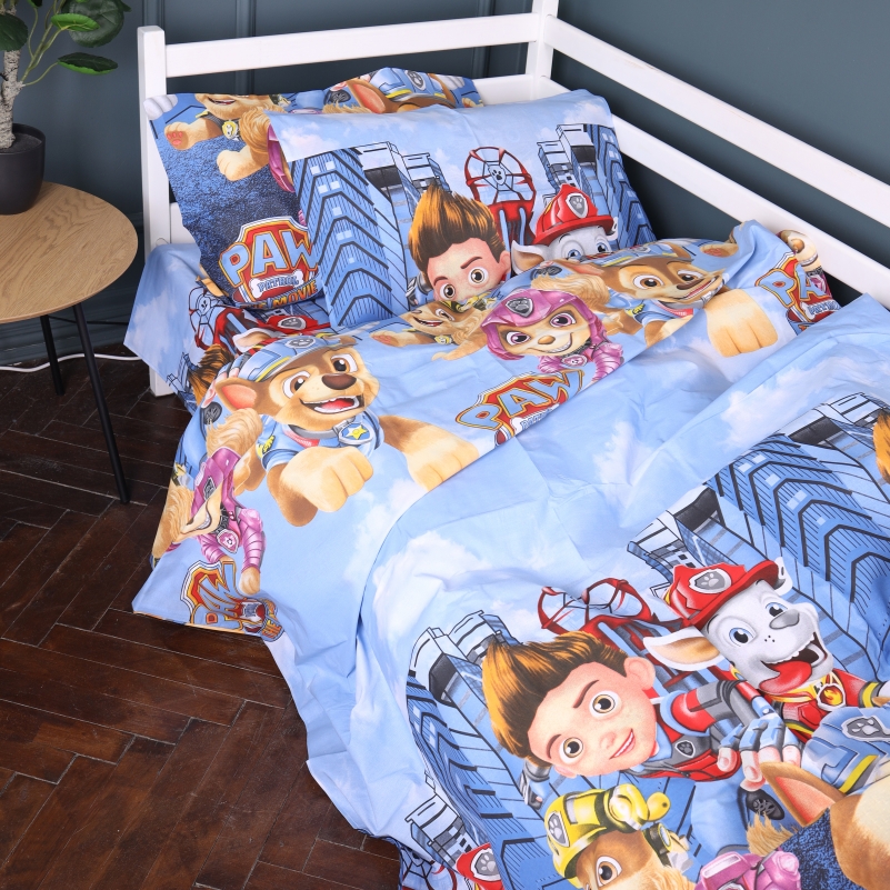 Комплект постільної білизни Бязь Kids Time 17-0803 Paw Patrol Team - 2
