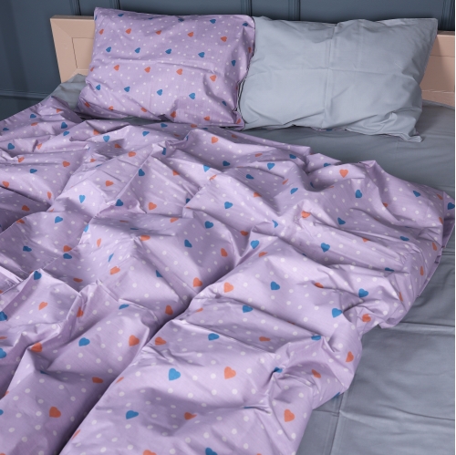 Простирадло Ranforce Elite 17-0782 Pastel Love Print