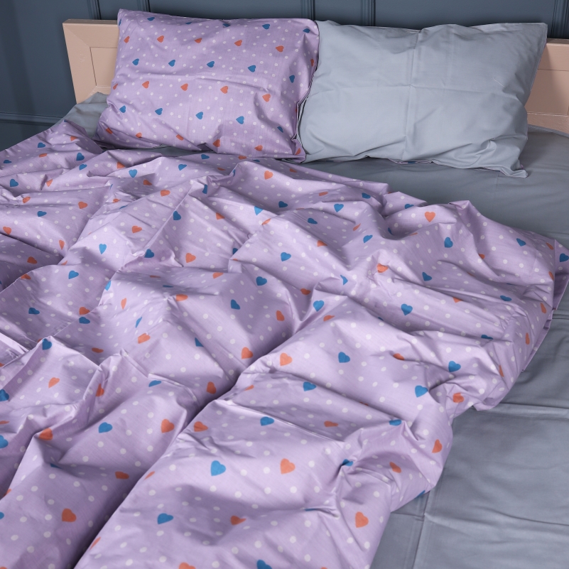 Підковдра Ranforce Elite 17-0782 Pastel Love Print - 2
