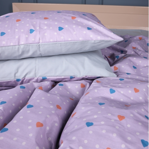 Наволочка Бязь 17-0782 Pastel Love Print - 2
