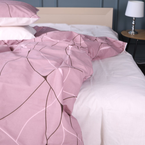 Простынь  Ranforce Elite 17-0810 Accents pink - 2
