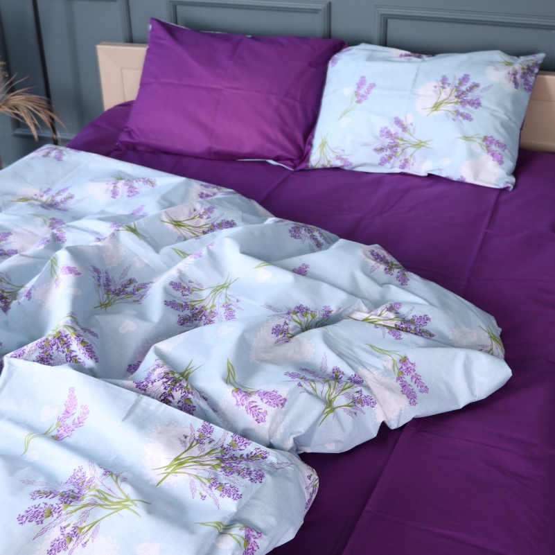 Комплект постельного белья Бязь 17-0130 Lavender sea