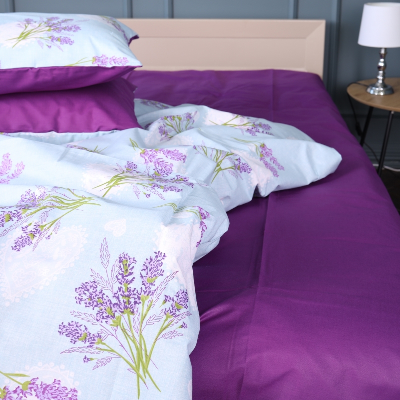 Комплект постельного белья Бязь 17-0130 Lavender sea - 4