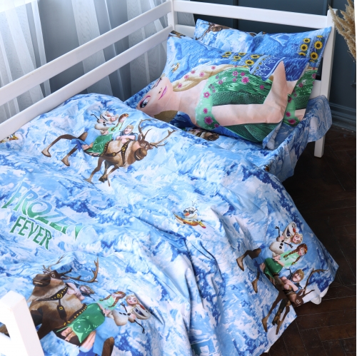 Комплект постельного белья  Бязь Kids Time 17-0792 Frozen blue - 2