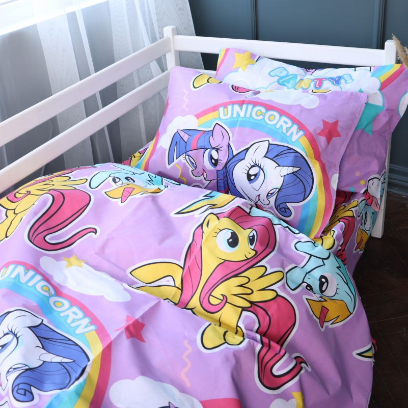 Комплект постільної білизни Бязь Kids Time 17-0793 My Little Pony - 2