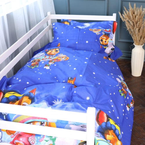 Наволочка Бязь Kids Time 17-0794 Paw Patrol Winter blue