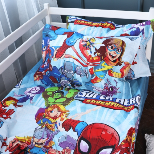 Простынь Бязь Kids Time 17-0796 Marvel
