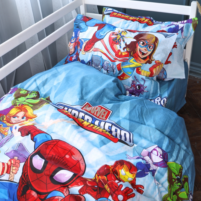 Простирадло Бязь Kids Time 17-0796 Marvel - 2