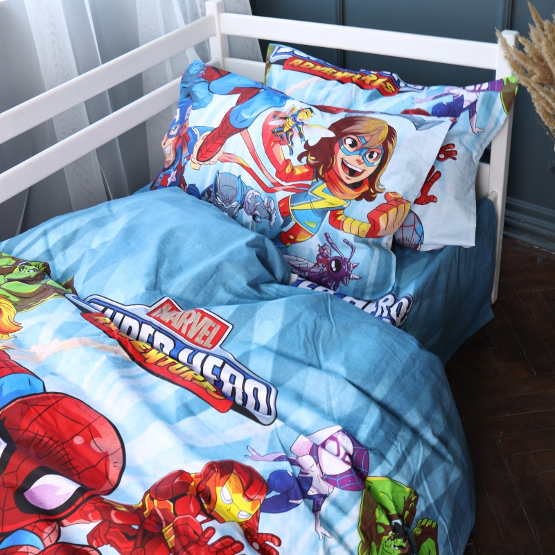 Наволочка Бязь Kids Time 17-0796 Marvel