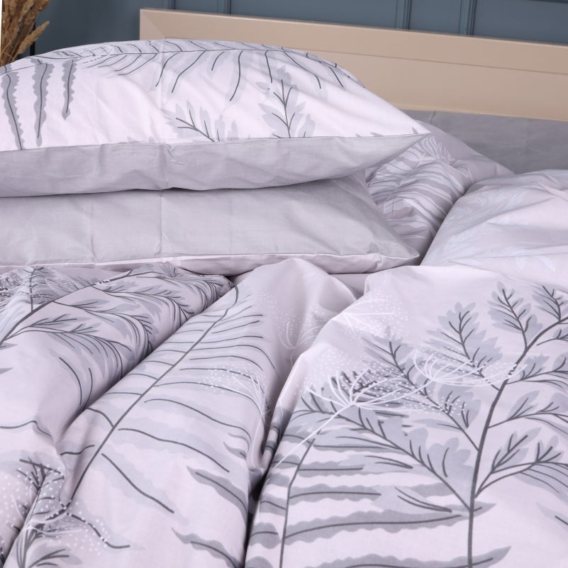Комплект постільної білизни Бязь 17-0815 Silver Branches - 1