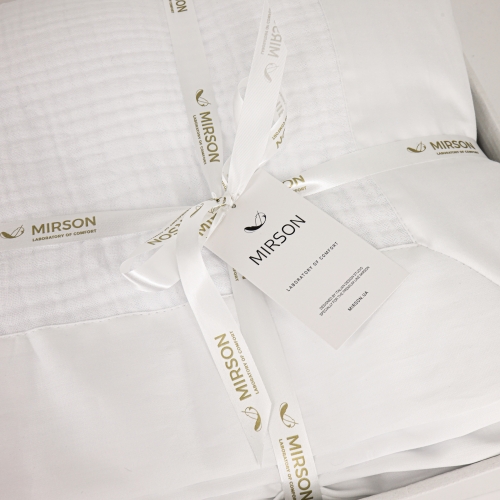 Покривало №1501 Muslin hug white