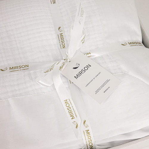 Покрывало №1501 Muslin hug white - 2