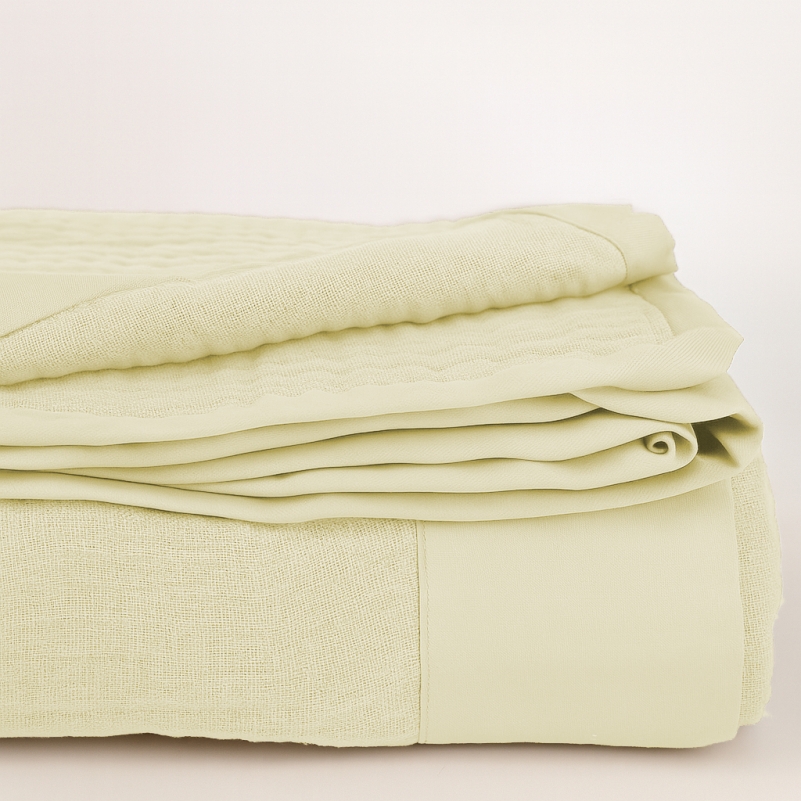 Покрывало №1502 Muslin hug milk - 5