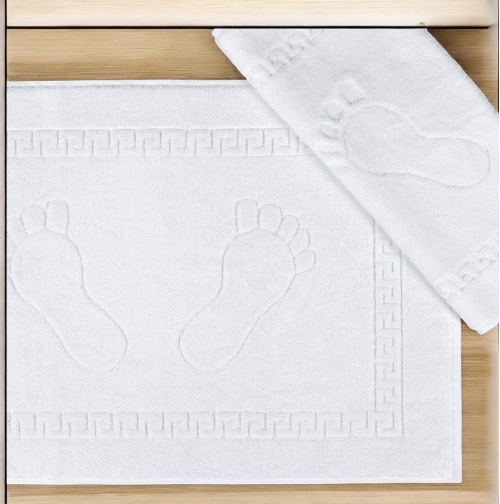 Килимок Т Modern Footprint white