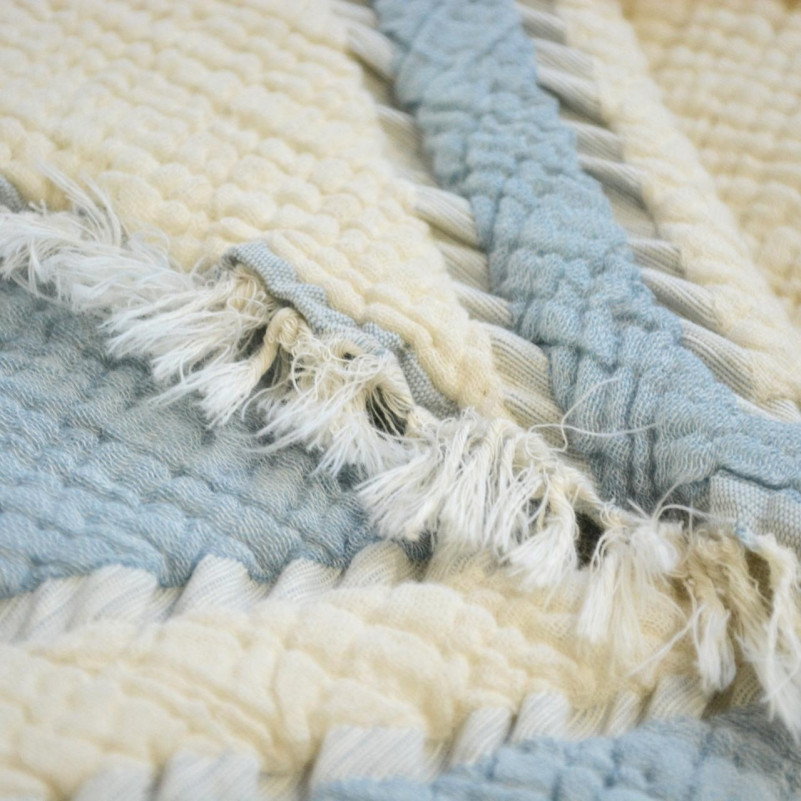 Покривало Т Muslin Moss blue - 1