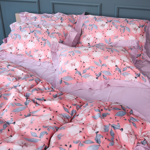 Комплект постельного белья Сатин ELIT "Coral reef" - 2