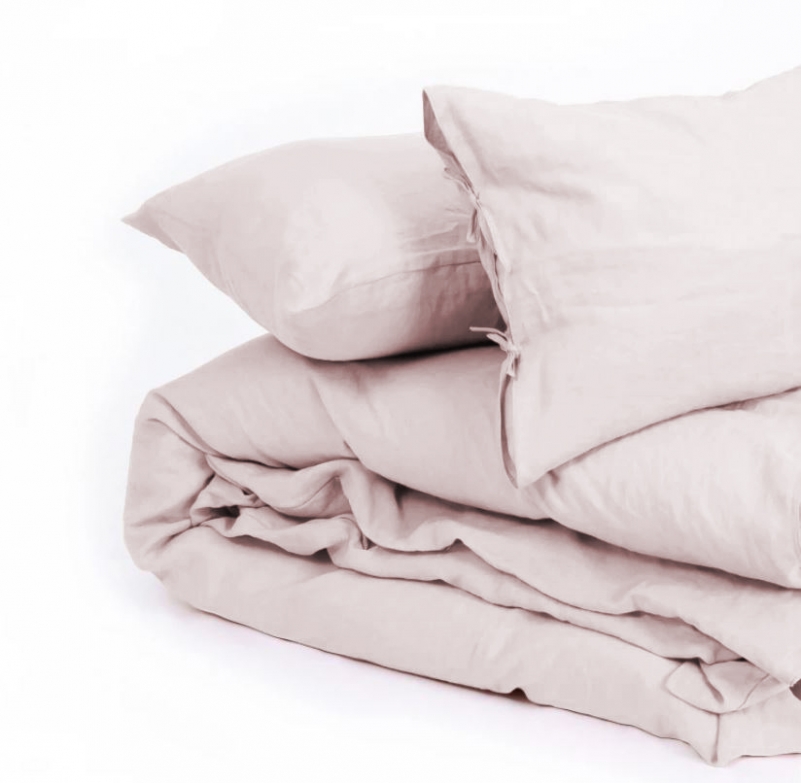 Простынь на резинке Лен Natural Linen "Amalia" - высота 25 см (детские 10 см) - 5