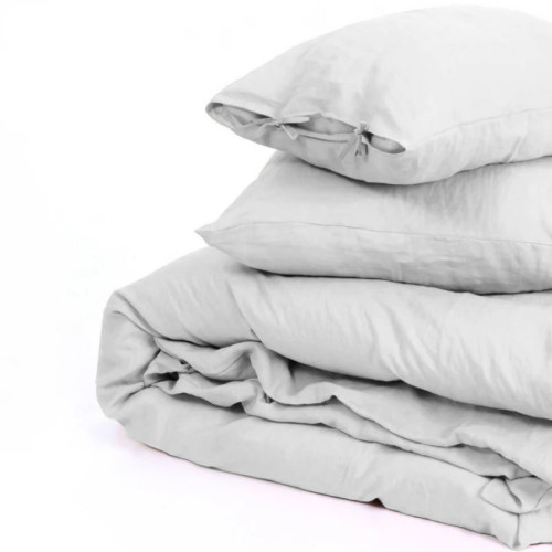 Комплект постельного белья Лен Natural Linen "Caspian" - 5