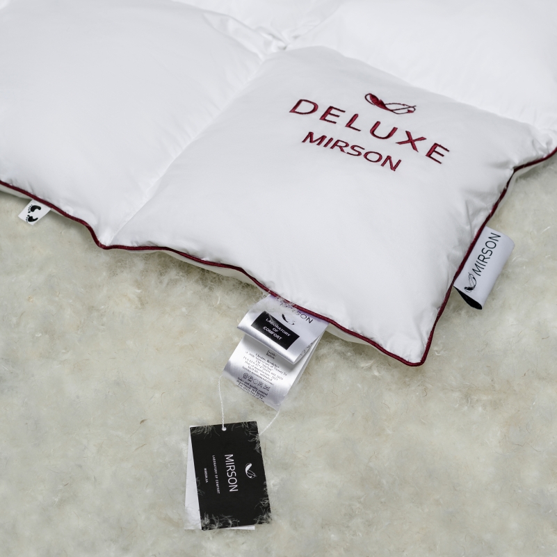 Одеяло пуховое кассетное DeLuxе №030 100% пух Deluxe class батист (зима) - 13
