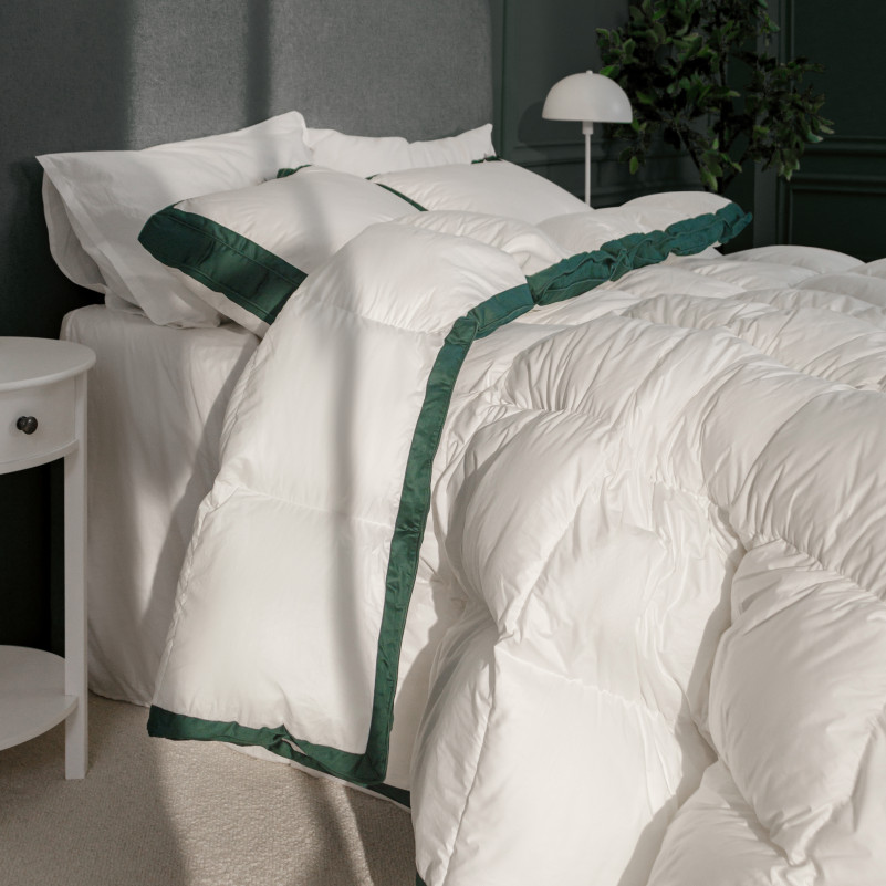 Ковдра пухова Imperial Satin Luxe 100% пух Imperial class сатин (літо) - 14