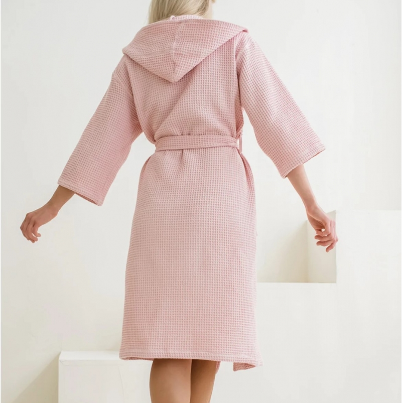 Халат "Cozy Waffle" pink - 1