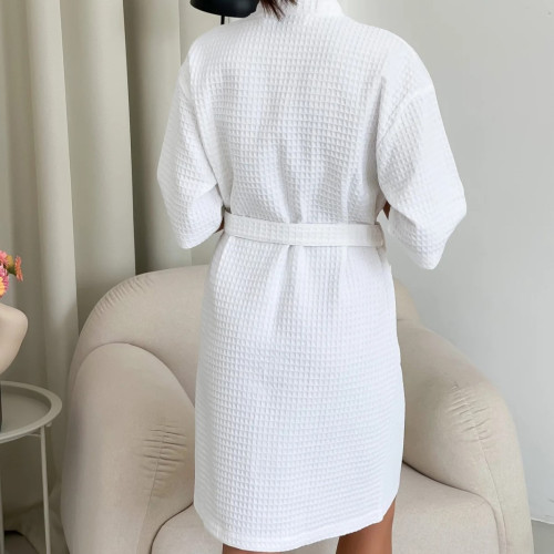 Халат "Soft Waffle" white - 2