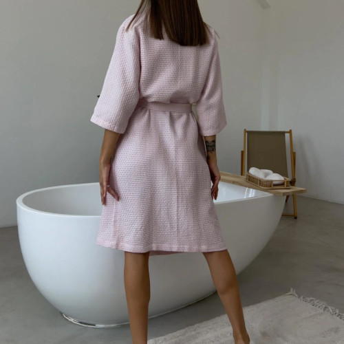 Халат "Waffle Whisper" pale pink - 2