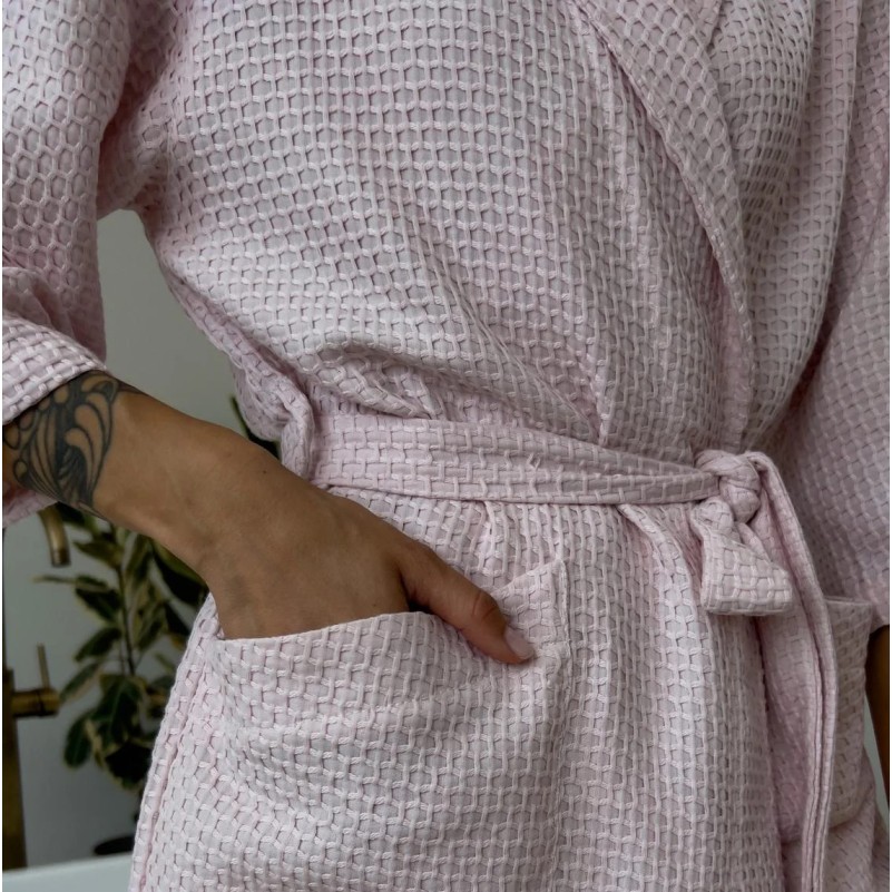 Халат "Waffle Whisper" pale pink - 2