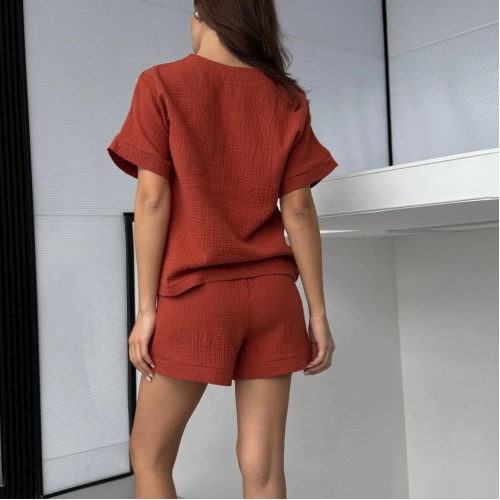 Жіночий костюм "Soft Terra" terracotta - 2