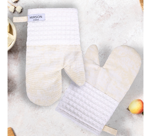 Рукавиця Дак/Вафля №702 White