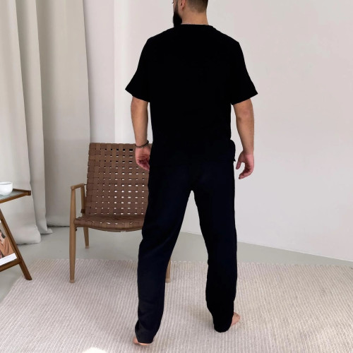 Піжама "Modern Muslin" black - 2