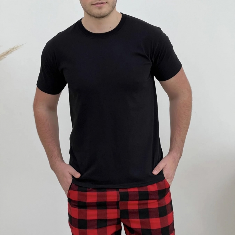 Пижама "Stylish Flannel" red/black - 2