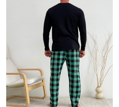 Пижама "Flannel Nightwear" green - 2