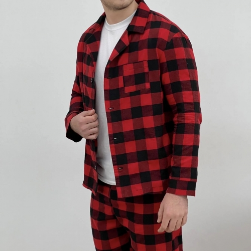 Пижама "Flannel Comfort" red/white - 2