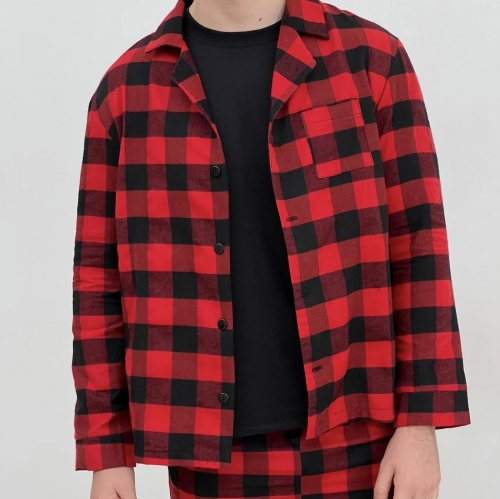 Пижама "Flannel Comfort" red/black - 2