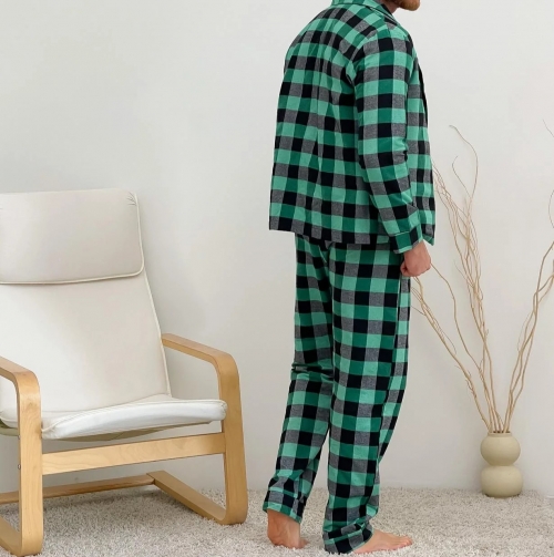 Пижама "Flannel Comfort" green - 2