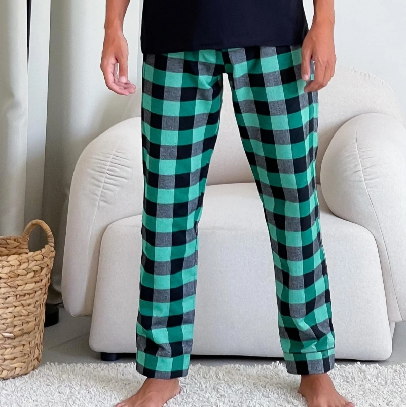 Пижама "Flannel Comfort" green - 2