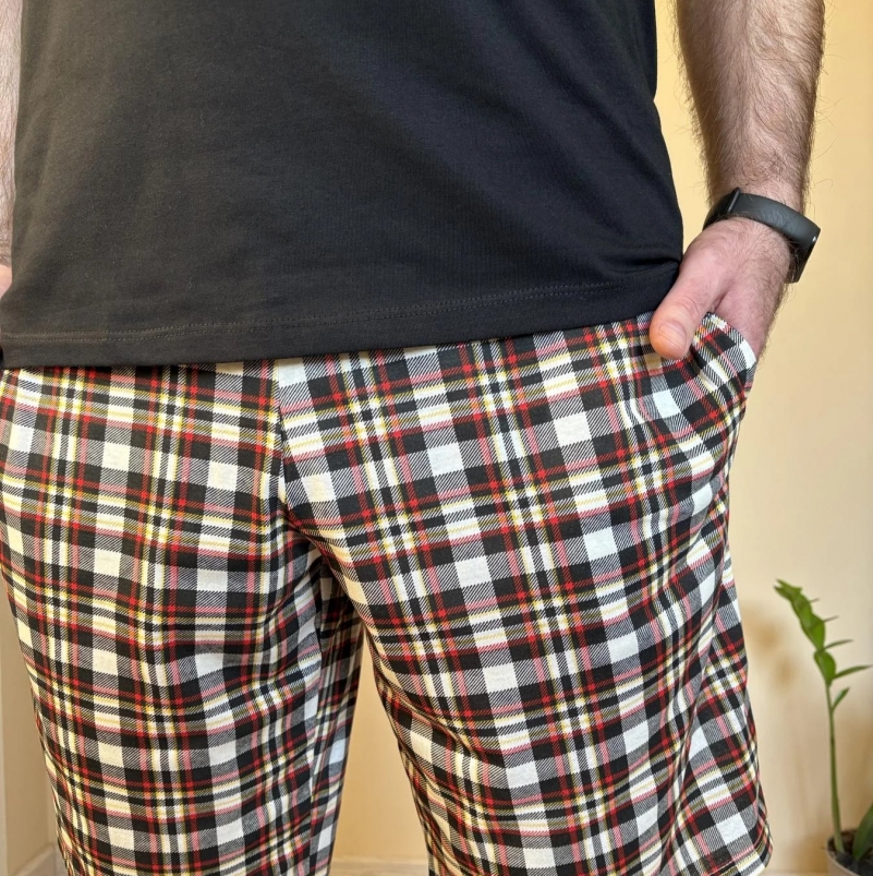 Пижама "Flannel Nightwear" black - 1