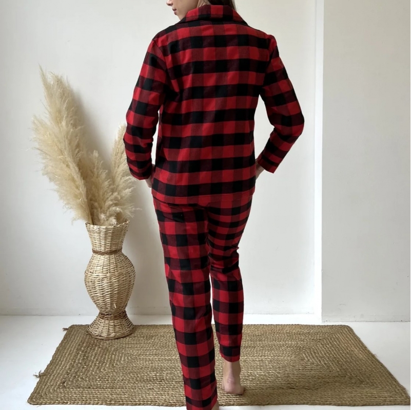 Піжама "Florence" red/black - 1